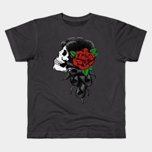 Lady Skull Kids T-Shirt